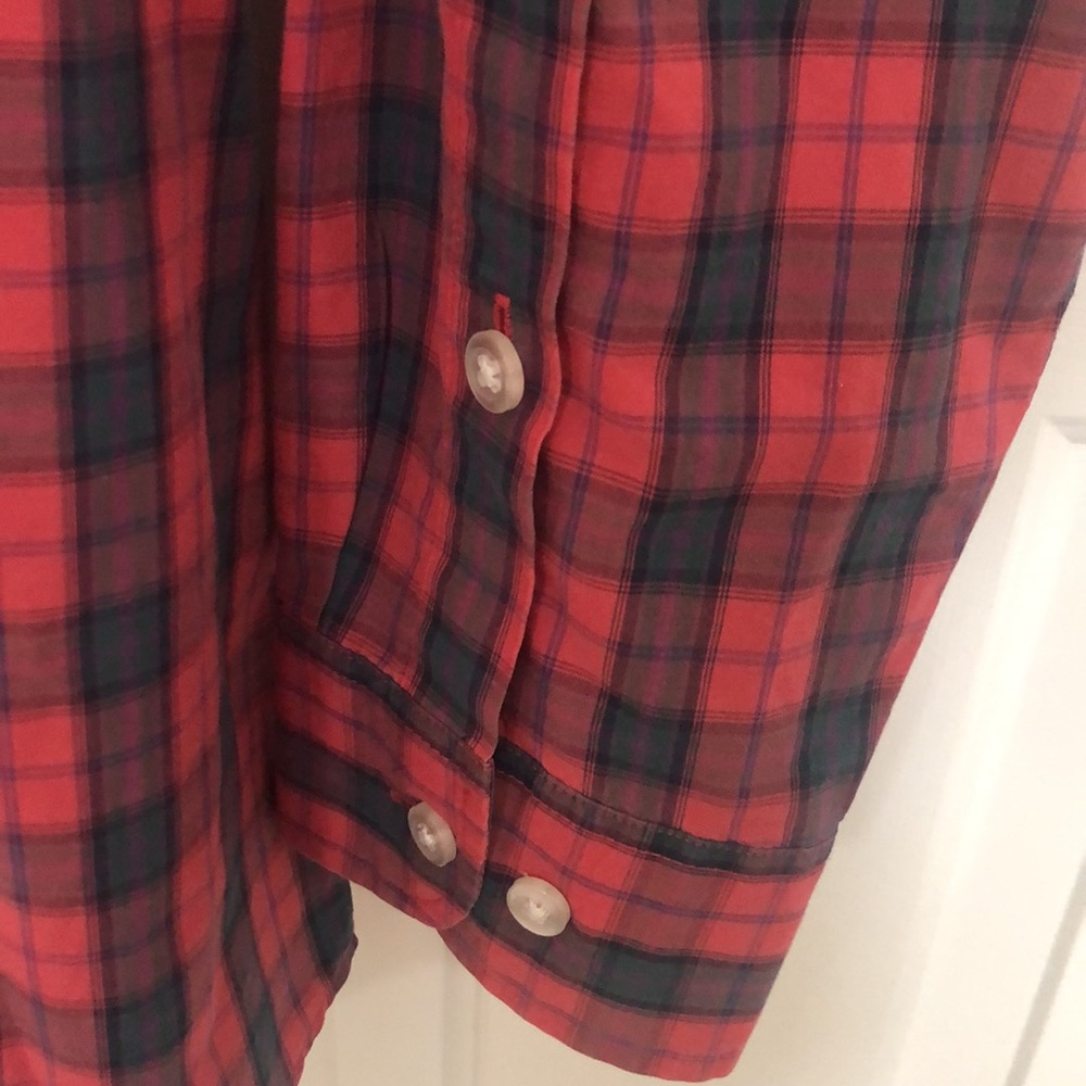 Orvis Plaid Button Down Shirt - Picture 5 of 10